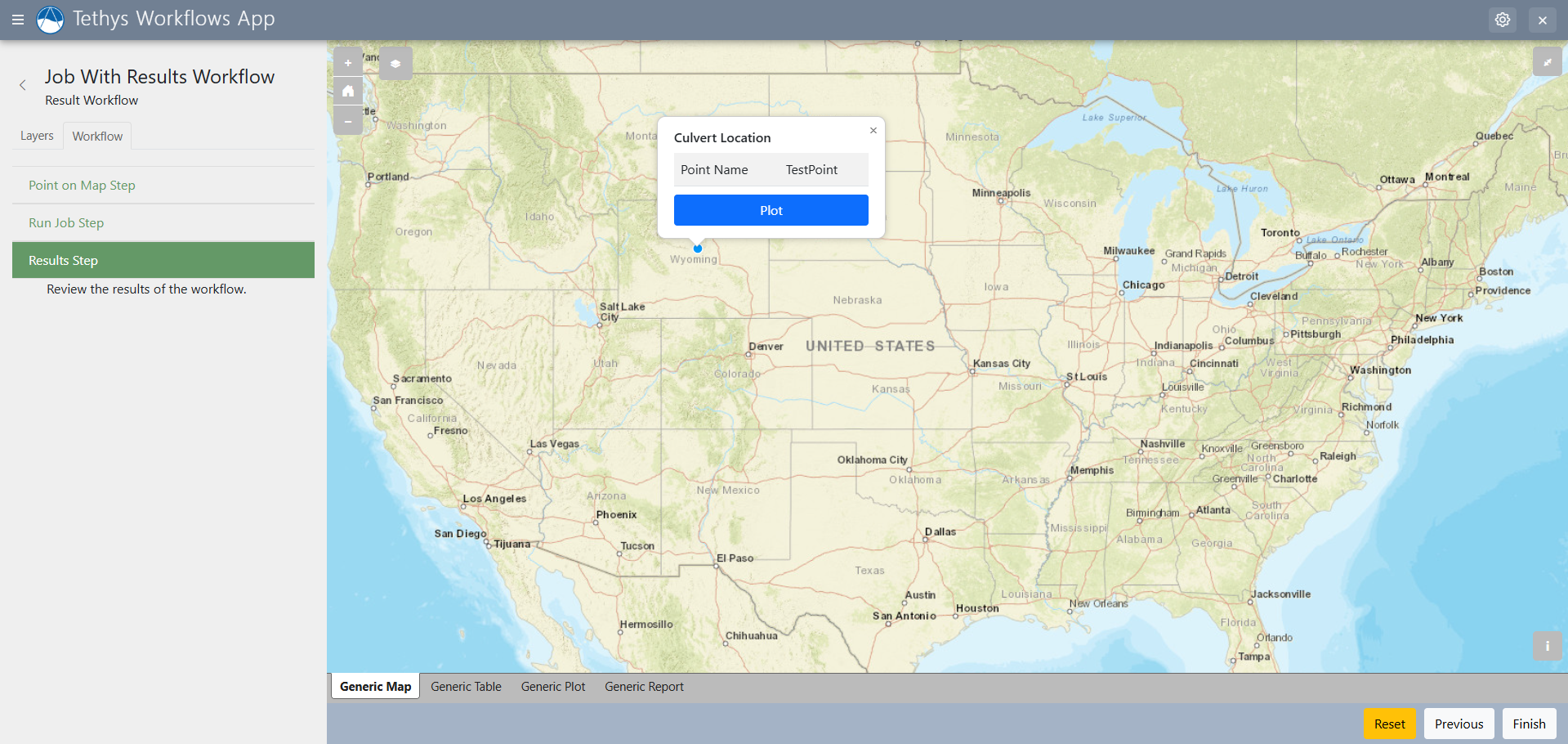 Map Result Screenshot