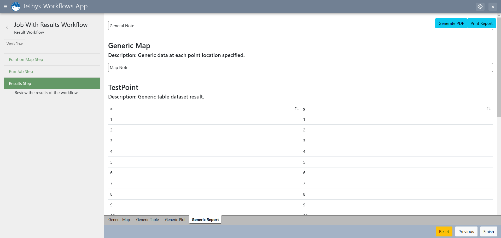 Report Result Screenshot