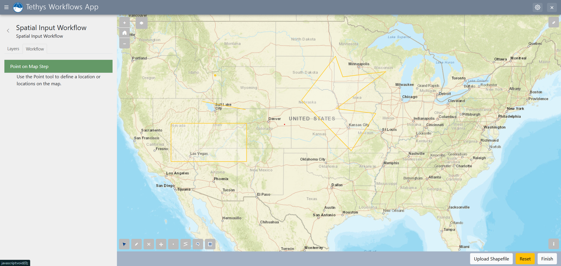 Spatial Input Step Screenshot